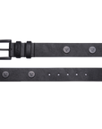 RIVET LOGO BELT BLACK / BLACK