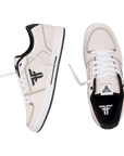 Fallen Footwear Mexico Patriot XP skate shoes in white with black accents, featuring a 2000s-inspired puffy design.