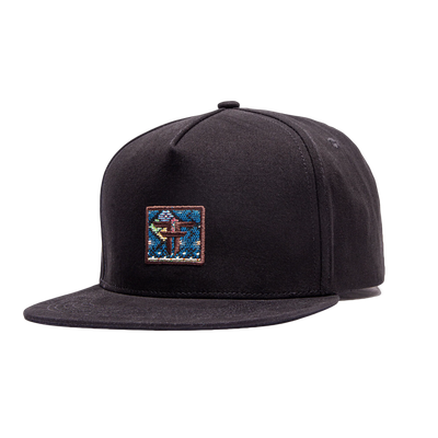 TRADEMARK PATCH FLAT	BLACK/NATIVE