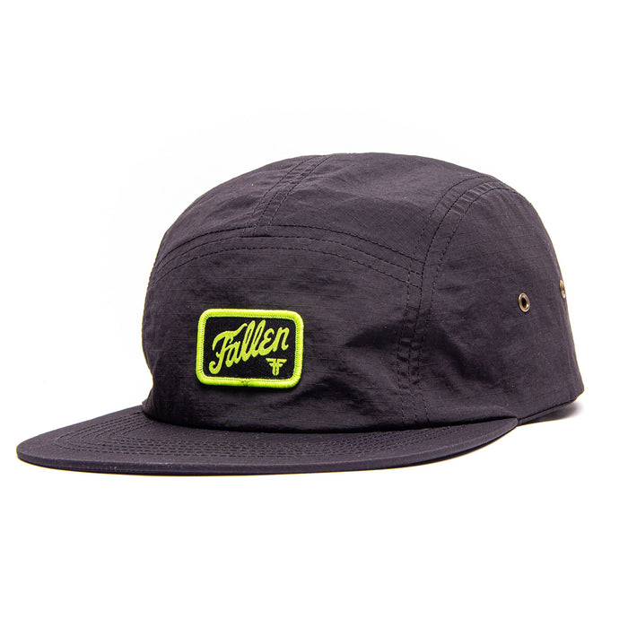 FURY PATCH 5 PANELS HAT	BLACK/LIME