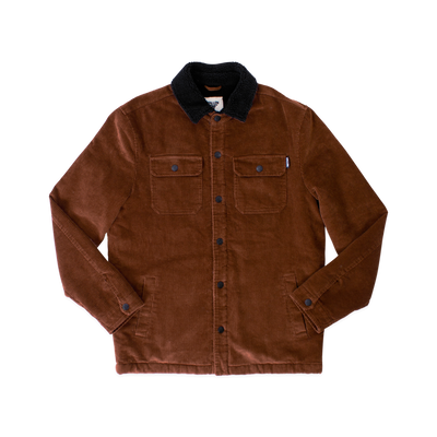 LAMB JACKET	BROWN/BLACK