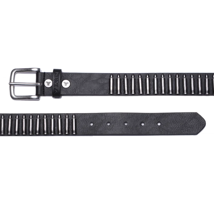 BULLET BELT	BLACK / SILVER