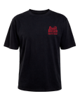 OUTER REALMS TEE	BLACK / BLUE / RED BLOOD WIZARD