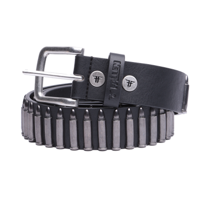 BULLET BELT	BLACK/SILVER