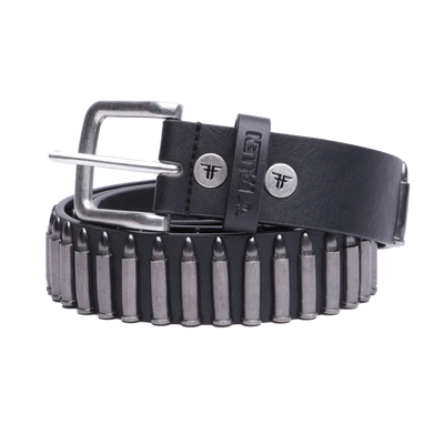 BULLET BELT	BLACK / SILVER