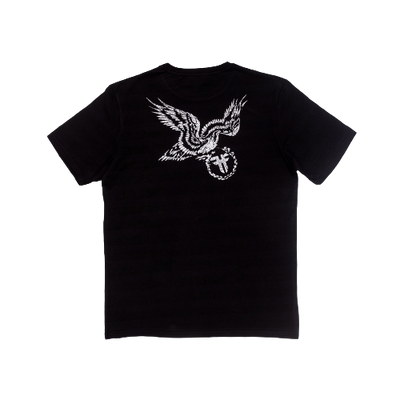 EAGLE OF VENGEANCE TEE BLACK / WHITE