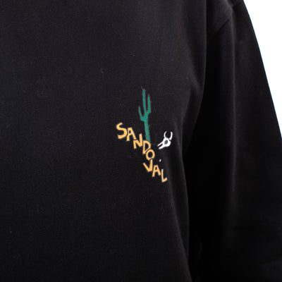 THE WANDERER HOODIE BLACK/YELLOW (TOMMY SANDOVAL)