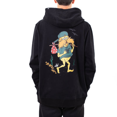 THE WANDERER HOODIE BLACK/YELLOW (TOMMY SANDOVAL)