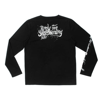 PURELY FOR L/S TEE	BLACK
