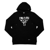 INSIGNIA HOODIE	BLACK / WHITE