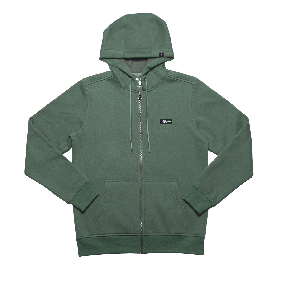 TRADITION ZIP HOODIE	OLIVE / BLACK