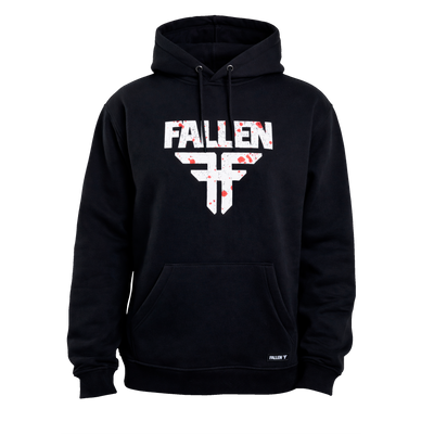 INSIGNIA HOODIE	BLACK / WHITE