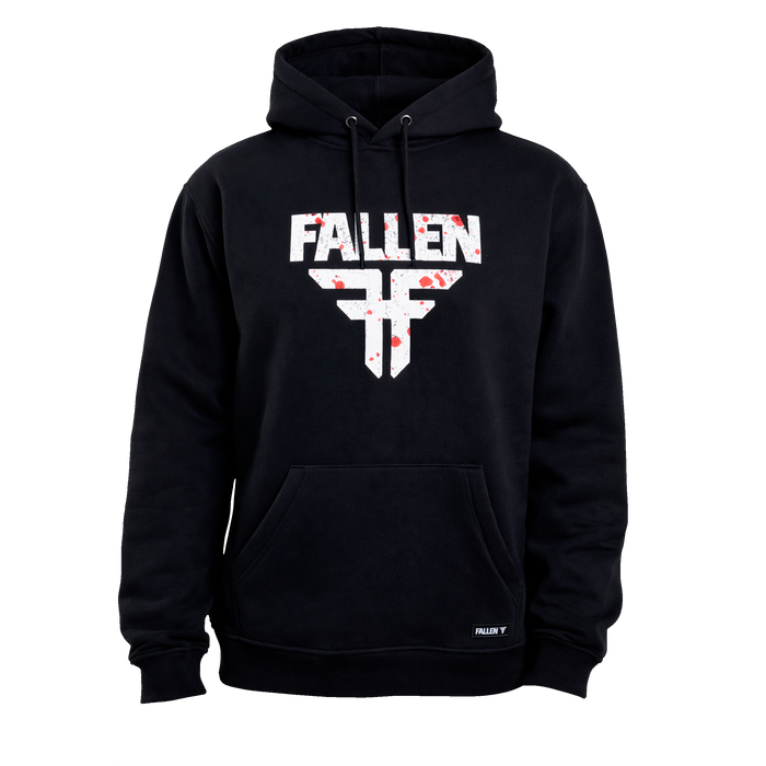 INSIGNIA HOODIE	BLACK / WHITE