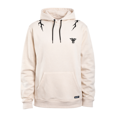 IRON HOODIE	OFF WHITE / BLACK