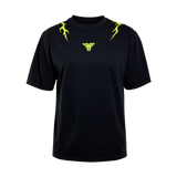 IRON TEE	BLACK / LIME