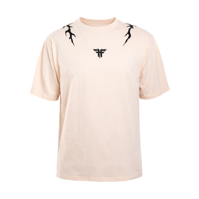 IRON TEE	OFF WHITE / BLACK