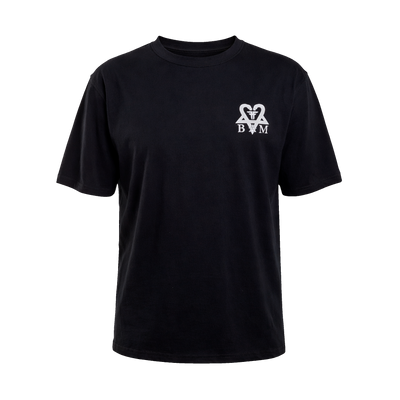 BAM MARGERA TEE	BLACK / WHITE