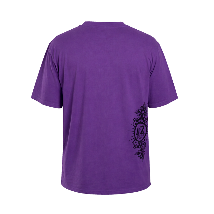 BAM MARGERA TEE	PURPLE / BLACK
