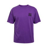 BAM MARGERA TEE	PURPLE / BLACK