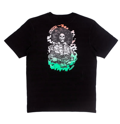 SKELETON TEE	BLACK / GREEN / RED (TOMMY SANDOVAL)