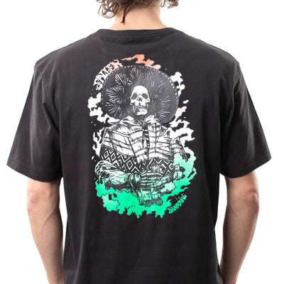 SKELETON TEE	BLACK / GREEN / RED (TOMMY SANDOVAL)