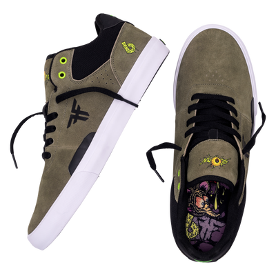 THE FIEND X BIRDHOUSE	OLIVE / BLACK / LIME