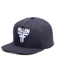 INSIGNIA FLAT HAT DARK GRAY/WHITE