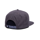 INSIGNIA FLAT HAT DARK GRAY/WHITE