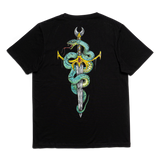 VENOM TEE	BLACK/GREEN