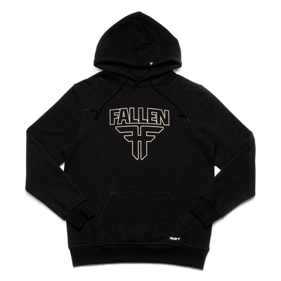 INSIGNIA HOODIE	BLACK/WHITE