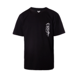 FLASH ART TEE	BLACK/WHITE