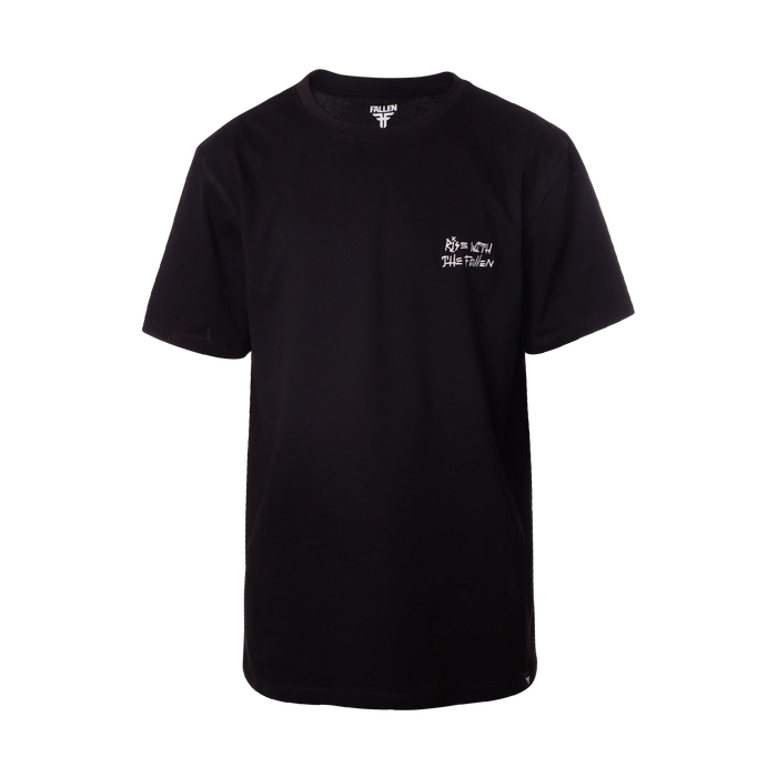 DARK HORSE TAROT TEE	BLACK/WHITE