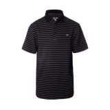 POLO TEE	STRIPE/BLACK