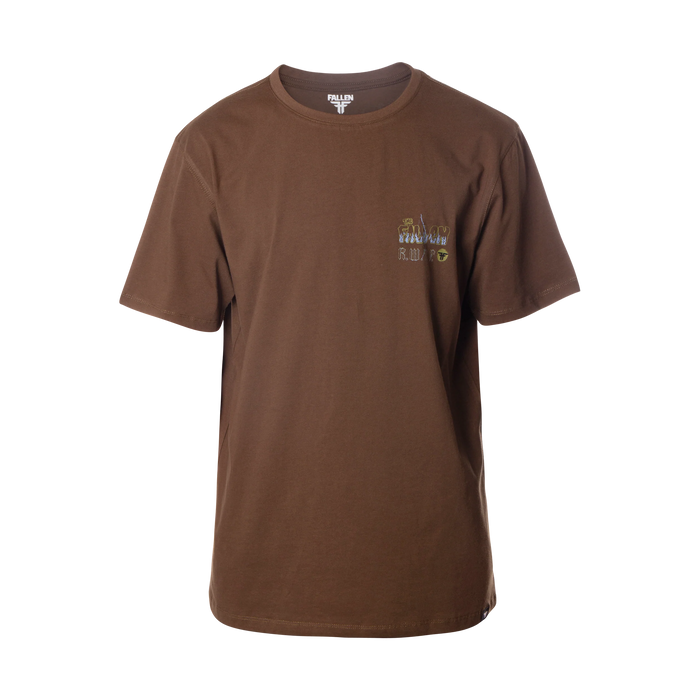 GARGOYLE TEE	BROWN/MUSTANG