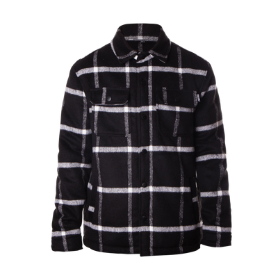 LAMB JACKET	BLACK/WHITE