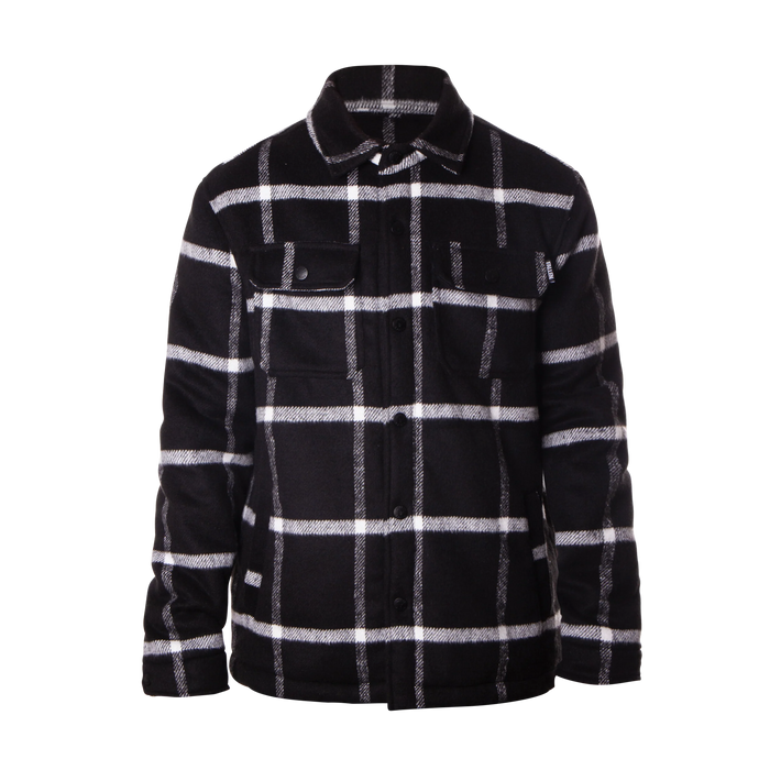 LAMB JACKET	BLACK/WHITE