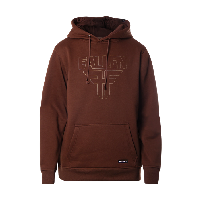 INSIGNIA HOODIE	BROWN/LIGHT BROWN