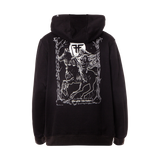DARK HORSE TAROT HOODIE	BLACK/WHITE