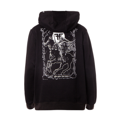 DARK HORSE TAROT HOODIE	BLACK/WHITE