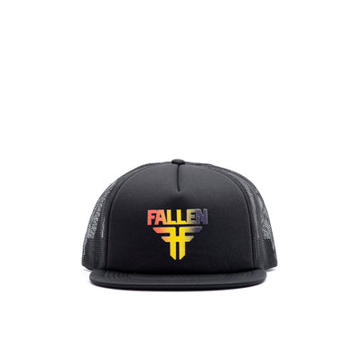 INSIGNIA FLAT SNAPBACK BLACK/RAINBOW